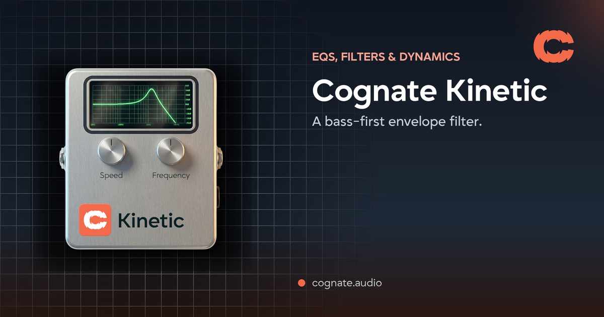 Cognate Instruments Cognate Kinetic — Bass Envelope Filter for Anagram