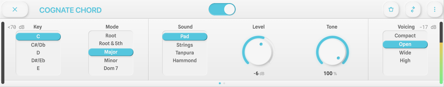 Cognate Instruments Cognate Chord — Chord Reference & Practice Block for Anagram