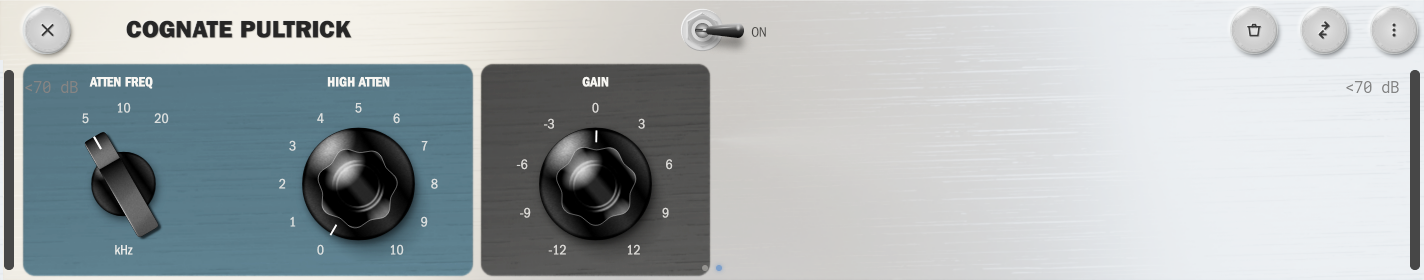 Cognate Instruments Cognate Pultrick — Pultec-style EQ for Darkglass Anagram
